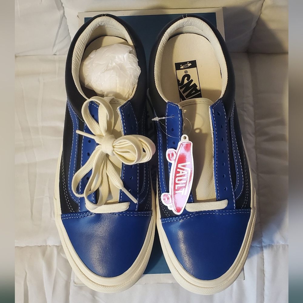 Vans Sk8-High Reissue Vault LX Blue / Marshmallow Women's 10.5